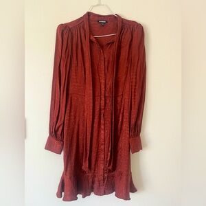 Beautiful Rust Colored Express Dress